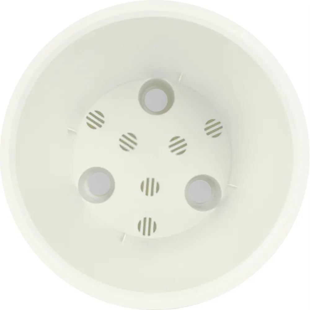 Горшок цветочный Ingreen Sand ø19 h17.7 см v3.3 л пластик белый STLM-2101463 - Вид №3