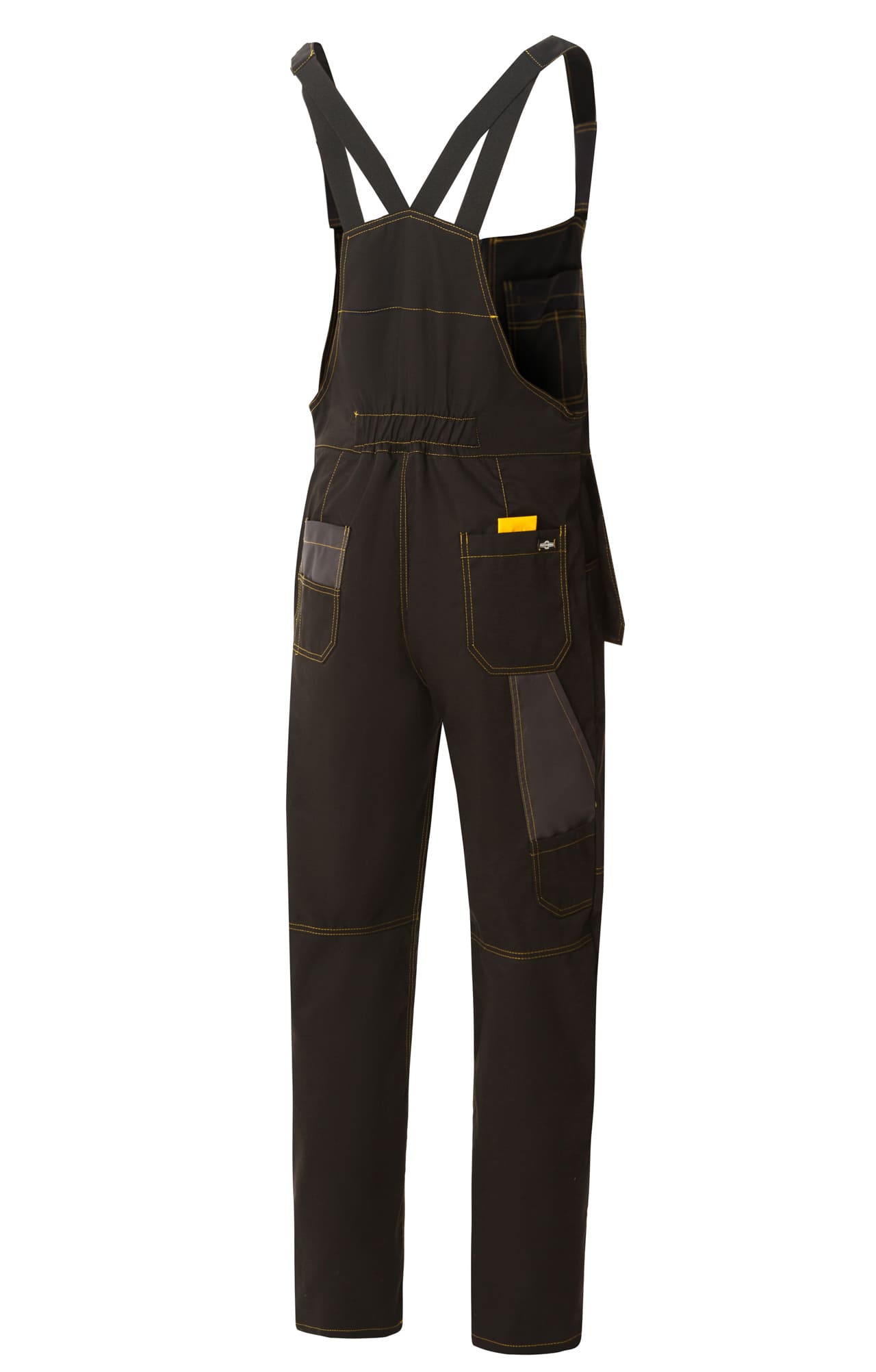 4956829 Костюм "Профессионал-2" черный-графит-желтый GENESIS  Летняя спецодежда  размер 52-54/170-176  - Вид №5