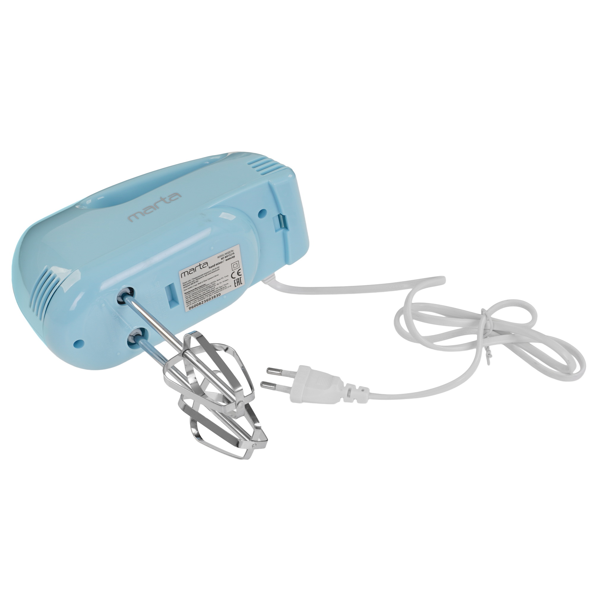 9058487 Миксер MARTA MT-MX1527A бирюзовый STDN-0143791 - Вид №5