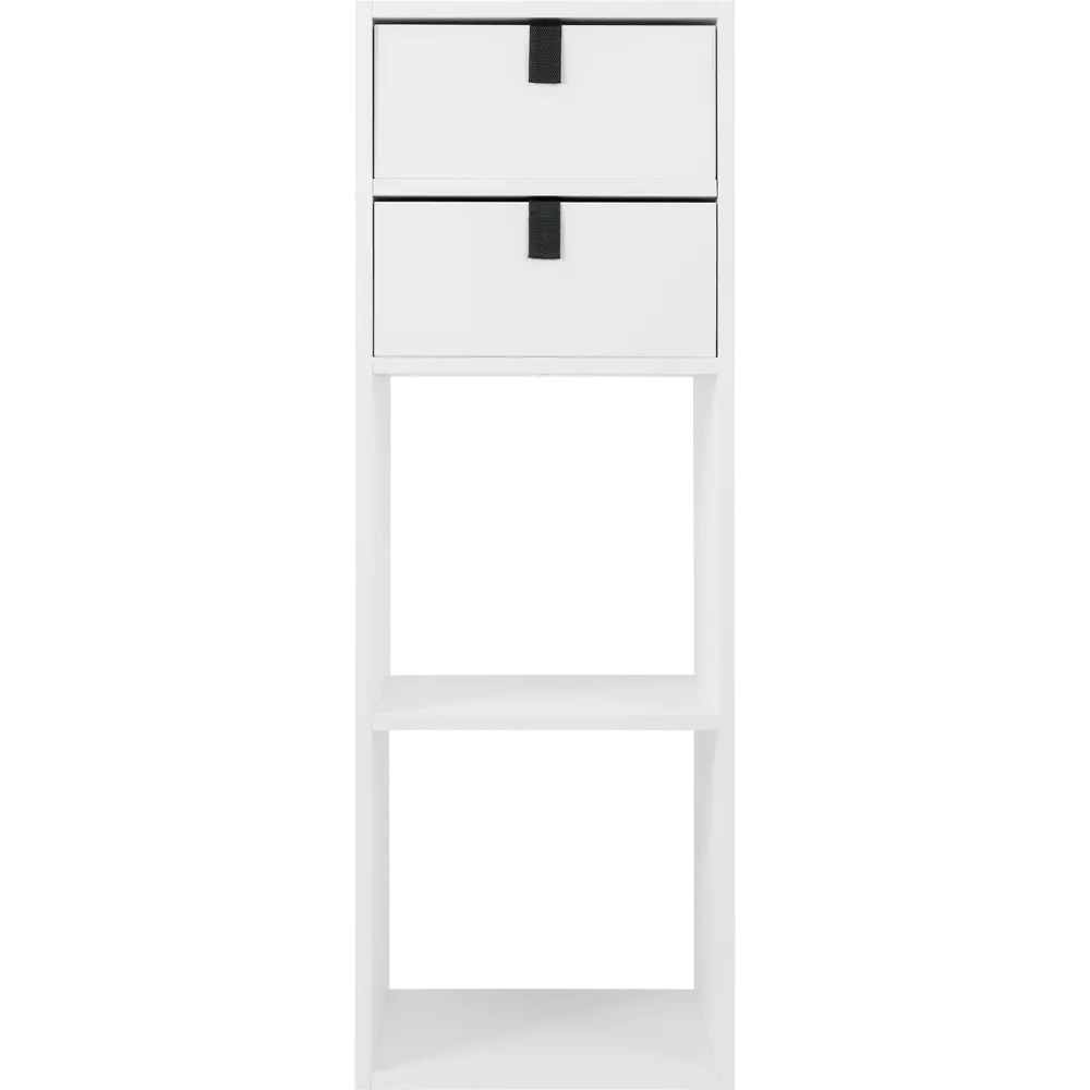 Стеллаж KONSENSA Руан 3 секции 36x104x31.7 см ЛДСП цвет белый STLM-2140804 - Вид №19