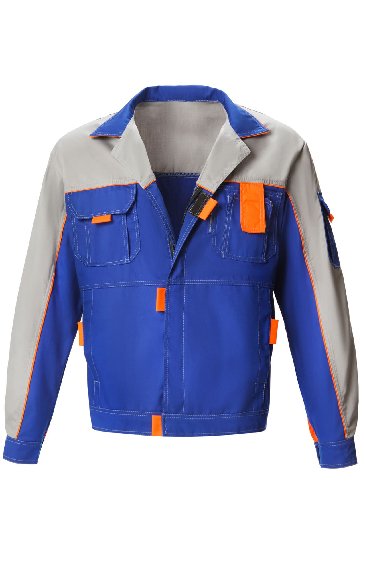 65260 Костюм "Профессионал-2" василек-светло-серый  Летняя спецодежда  размер 64-66/194-200  - Вид №3