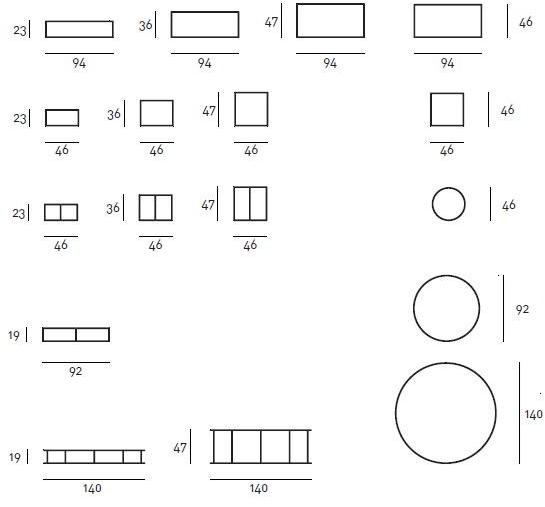 Living Divani Круглый журнальный столик Ile sun-id-1395046 - Вид №4