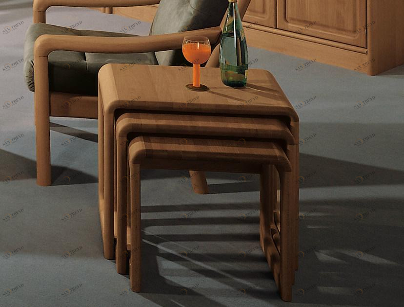 Dyrlund Штабелируемый журнальный столик sun-id-1456452