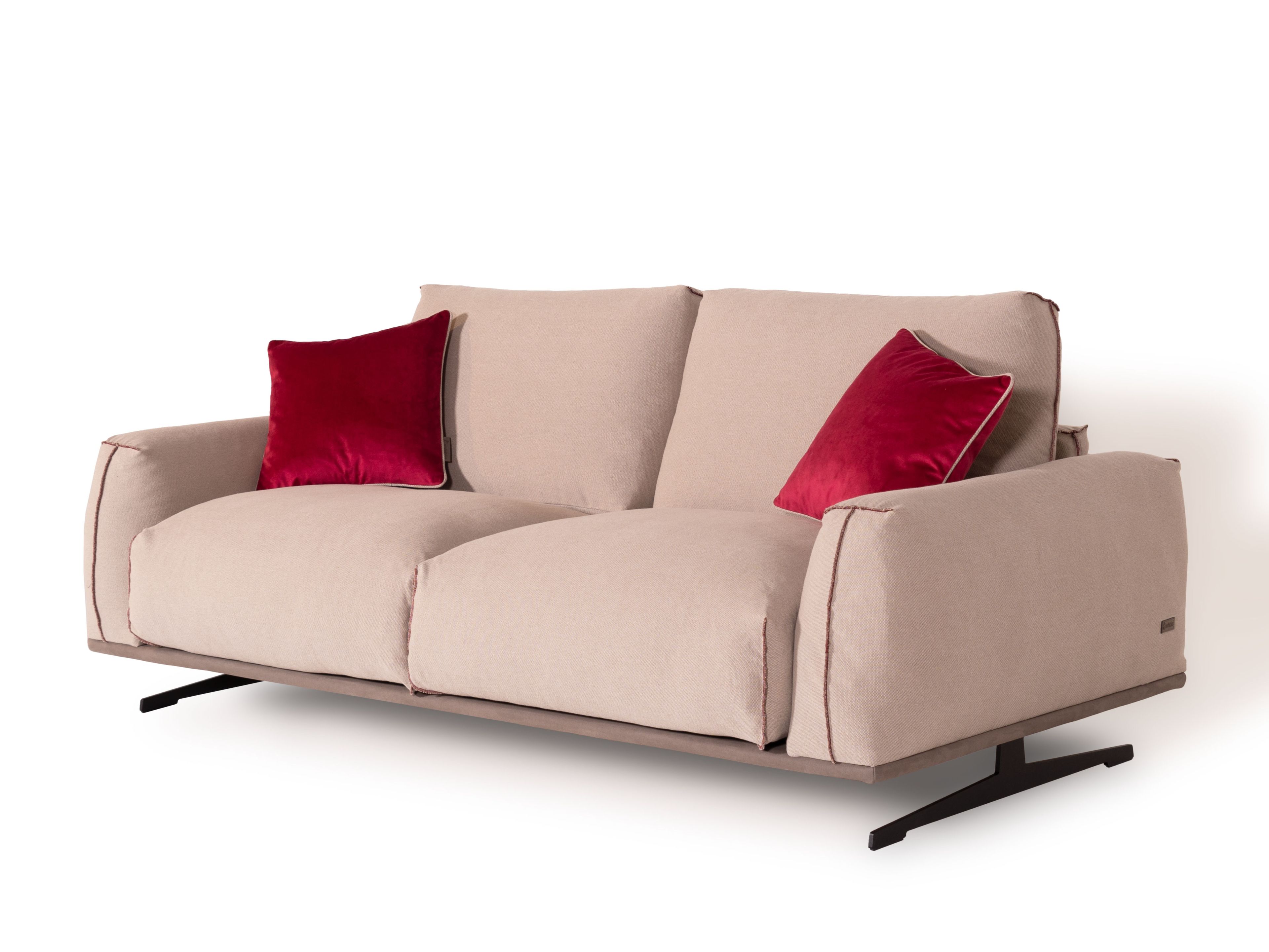 Диван из хлопка и льна Mantellassi 1926 BOBOLI ARCH-00048692