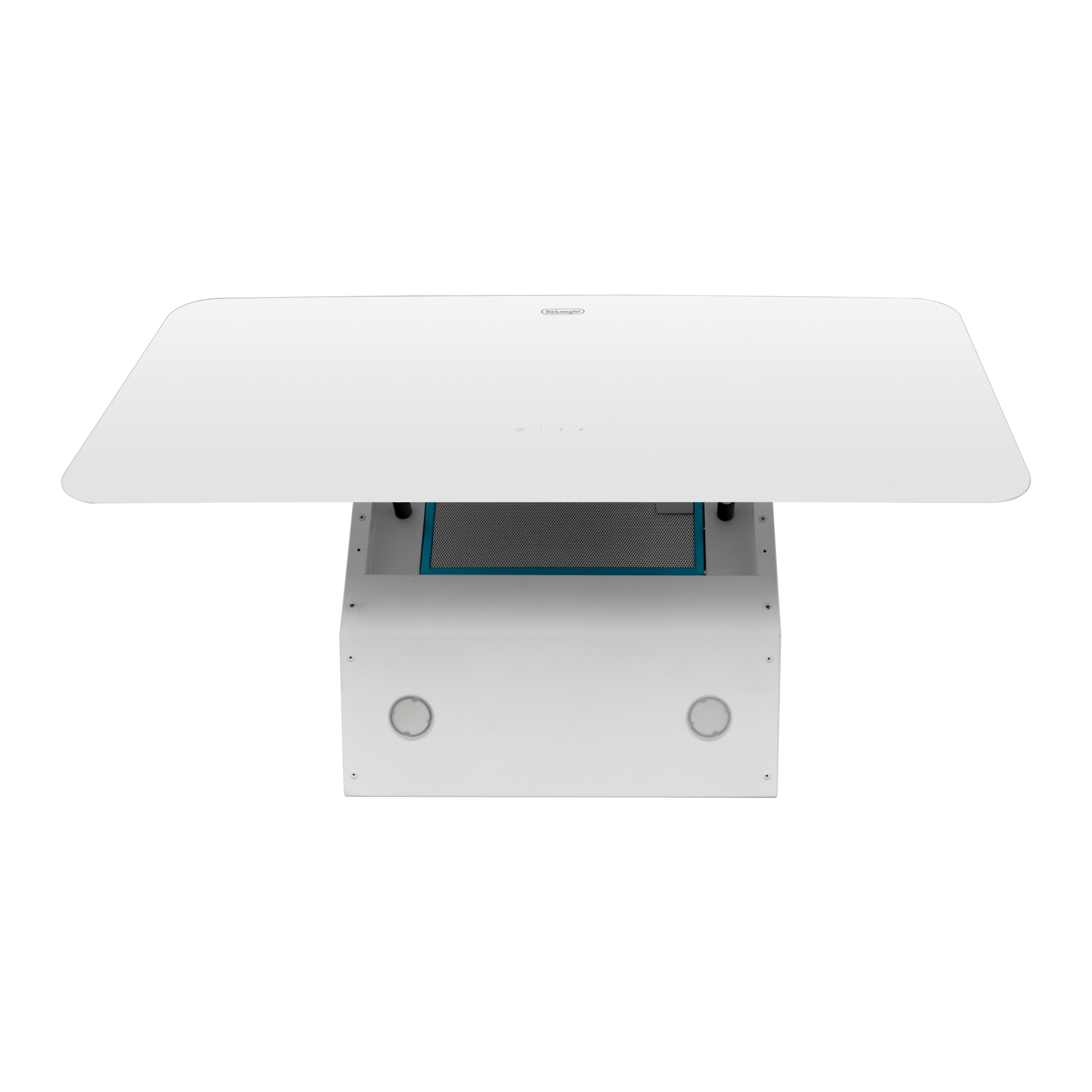 9067483 Вытяжка наклонная DeLonghi Arco 908 BB белый STDN-0006373 - Вид №3
