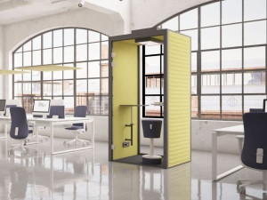 Одноместный акустическая офисная кабина