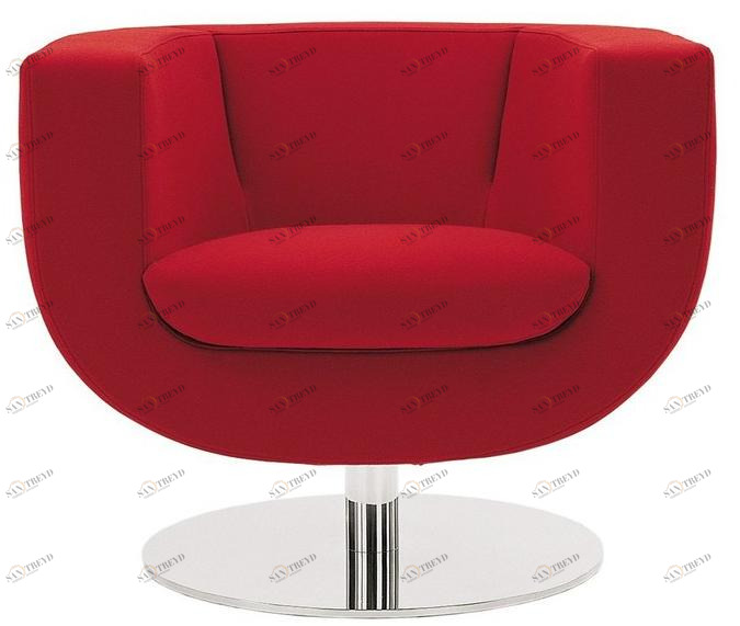 B&B Italia Вращающееся кресло из ткани Tulip sun-id-1516240