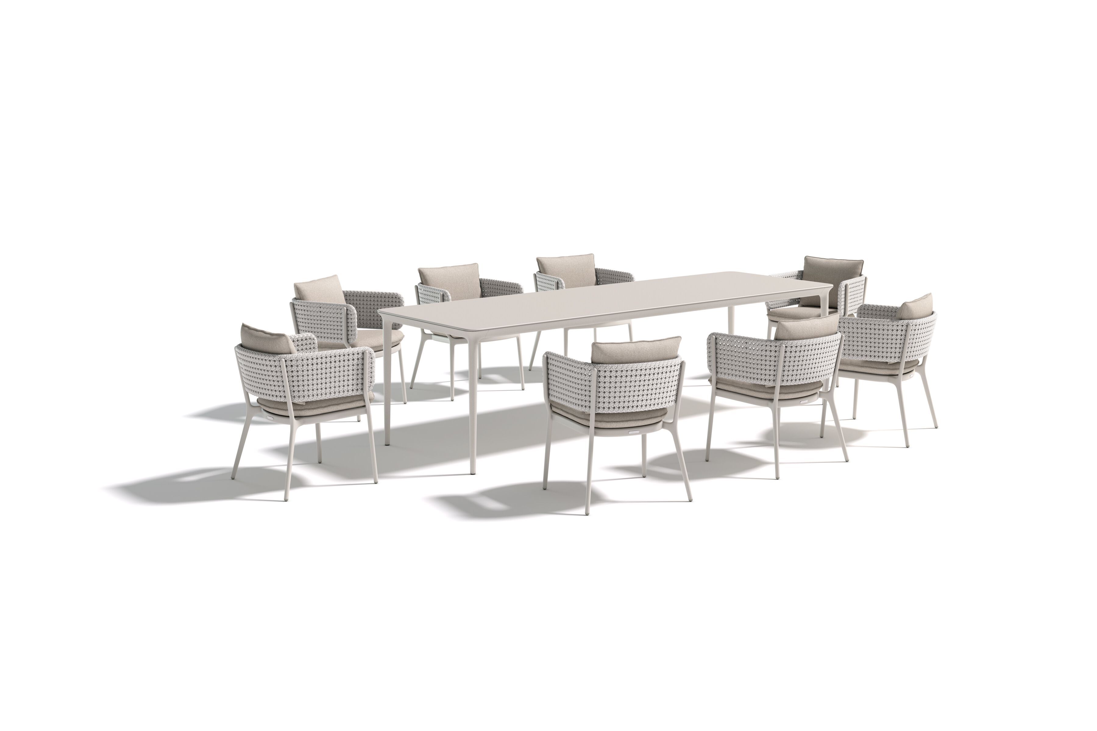 Прямоугольный садовый стол с верхней частью HPL DEDON BELLMONDE ARCH-00152107 - Вид №3