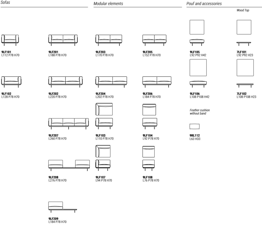 Marelli 3-х местный тканевый диван L-sofa sun-id-1481616 - Вид №2