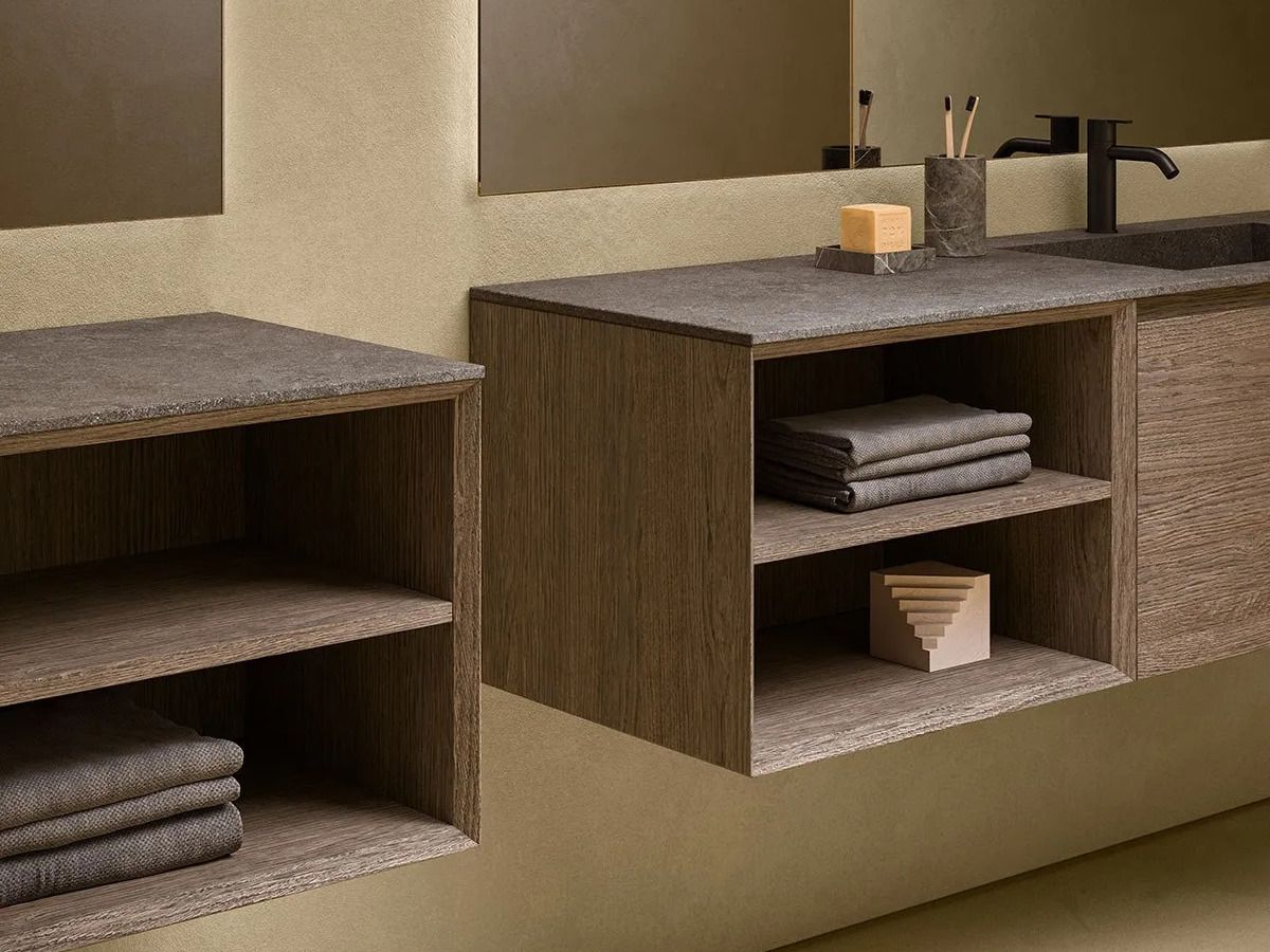 Столешница из MDi со встроенной раковиной Inbani M54 ARCH-00054371 - Вид №2