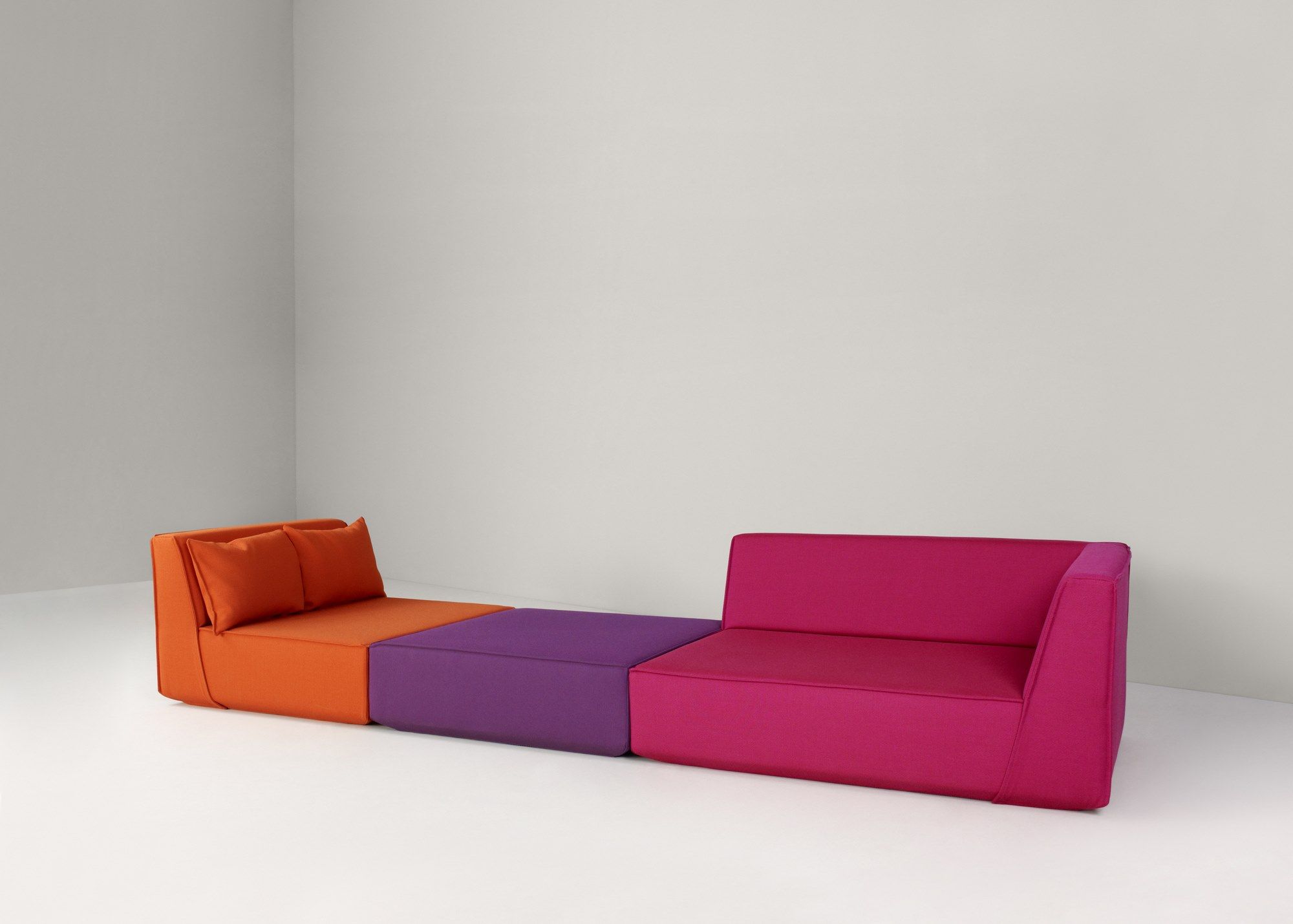 Модульный квадратный пуф из ткани Cubit by Mymito ARCH-00073733 - Вид №22