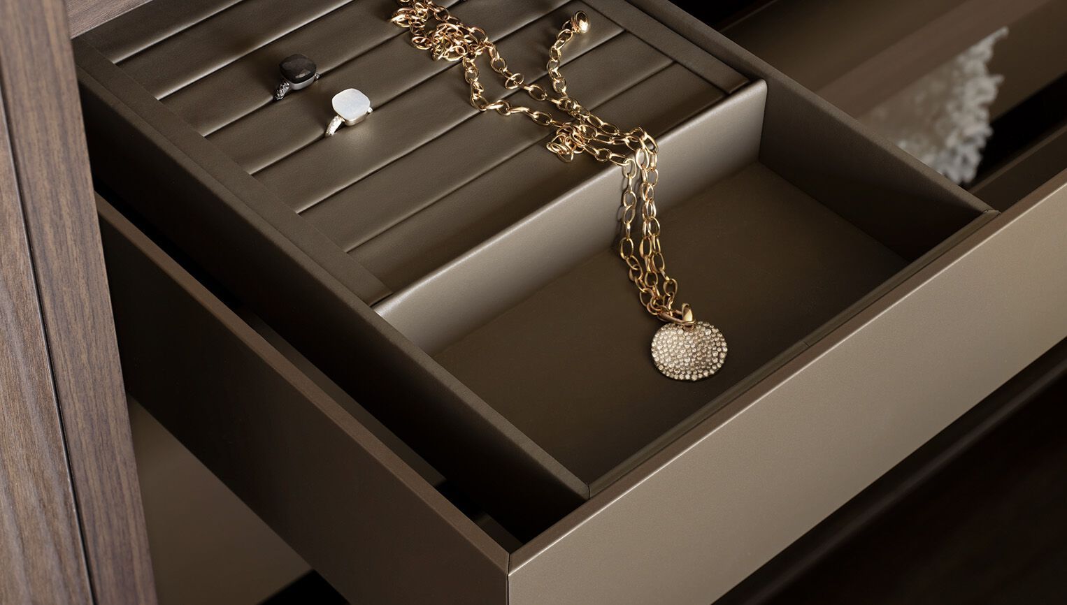 Модульная гардеробная со встроенным освещением Kolenik ARCH-00145420