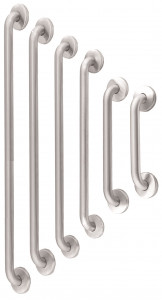 BR0600CS 692 мм прямой поручень с матовым покрытием mediclinics