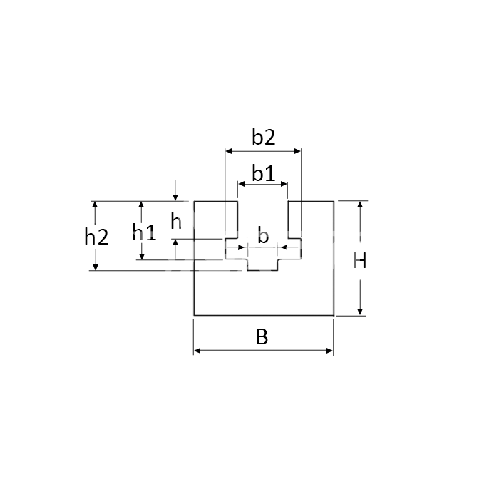 IS4368 Направляющая для цепи 12B-1 тип 1BL H=35 L=2000 ISKRA  - Вид №2