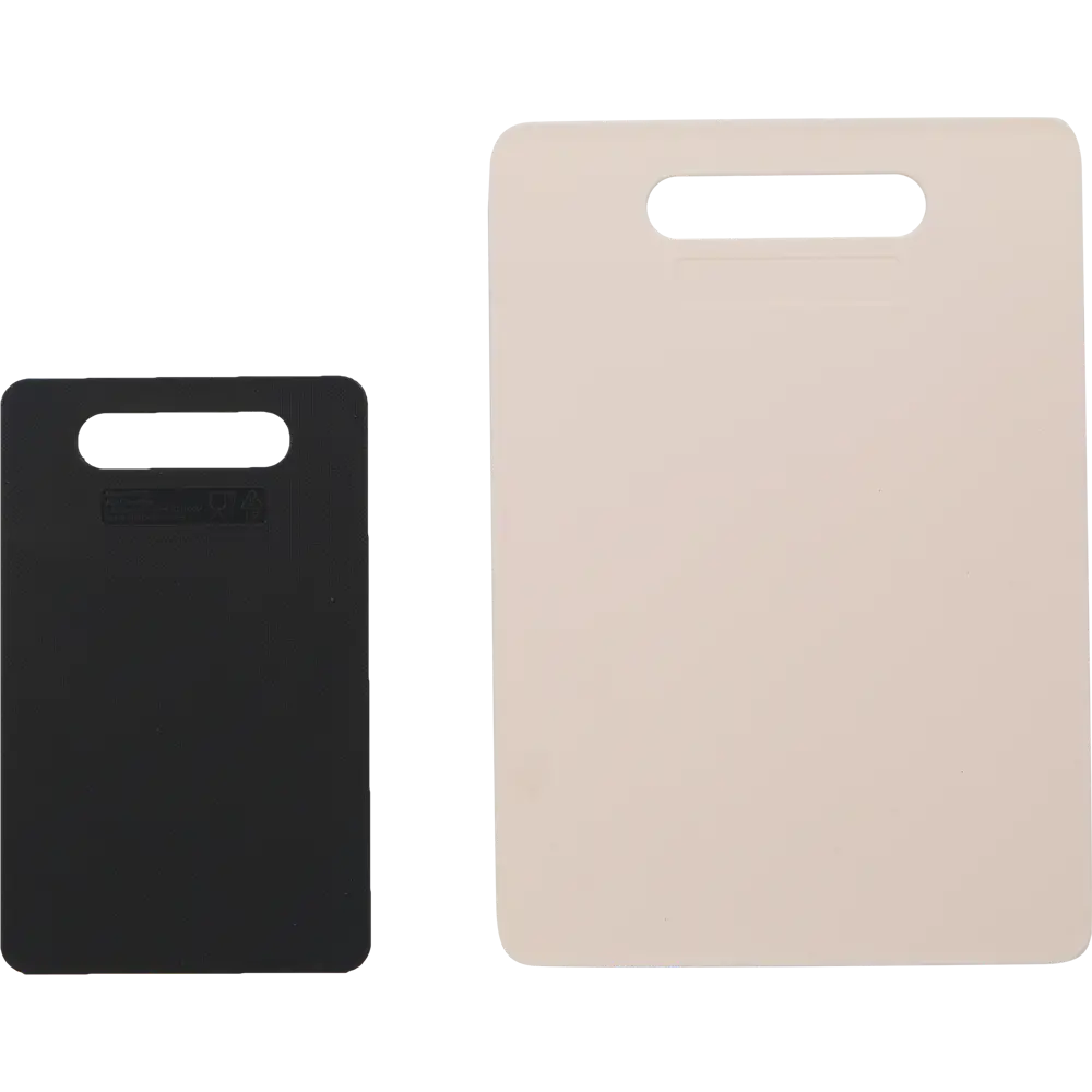 Набор досок Delinia 24x35x1.2см/24x15x1.2 см пластик цвет серый/белый 2 шт STLM-2004383 - Вид №2