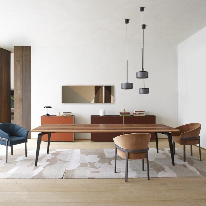 Ligne Roset Прямоугольный раздвижной деревянный стол  005cew6n  - Вид №2