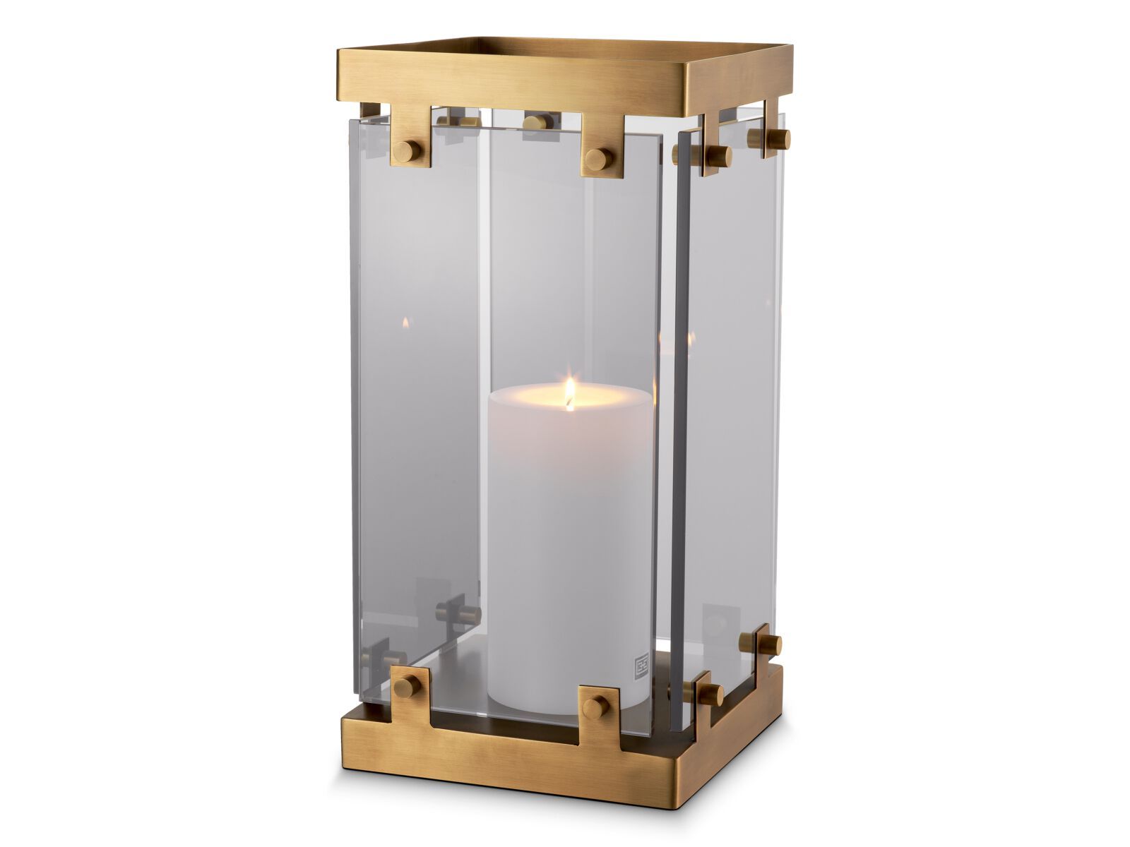 Стеклянные и латунные подсвечники Eichholtz ураган ARCH-00037433