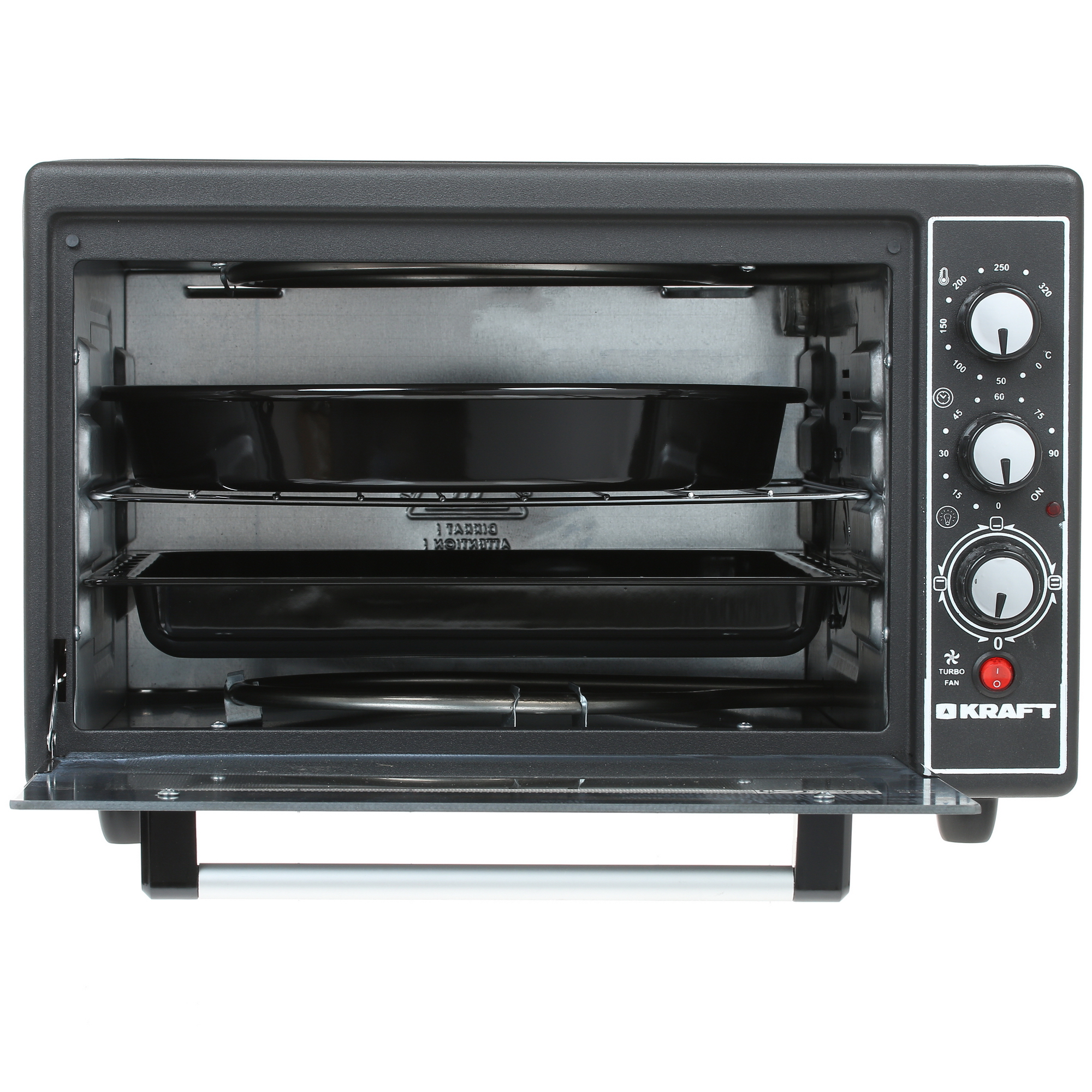 8108443 Мини-печь Kraft KF-MO 3802 KBL черный STDN-0044282 - Вид №6