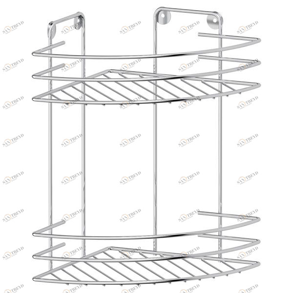 Полочка-решетка угловая 2-х ярусная 25,8 cm Santreyd GHI 213