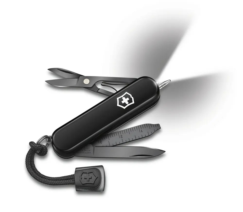 91348179 Нож-брелок Victorinox Classic Signature Lite 0.6226.31P пластиковый корпус 58 мм STLM-0846648
