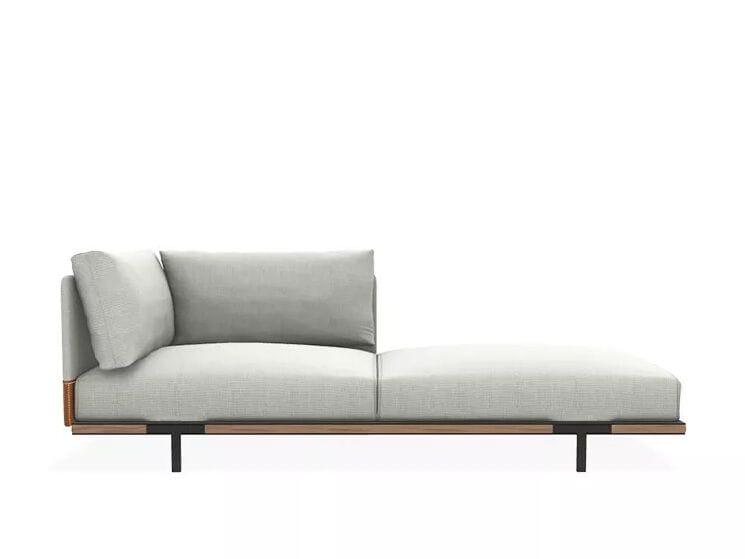 Ткань сад диван с полуостровом Ethimo залив ARCH-00123302