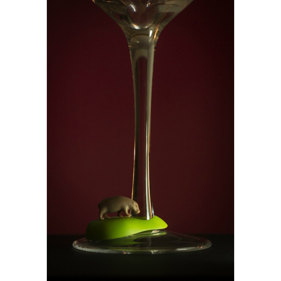 Маркеры для бокалов разноцветные Hot Wine QUALY ДИЗАЙНЕРСКИЕ 00-3880625 Бежевый;зеленый;коричневый;разноцветный  - Вид №6