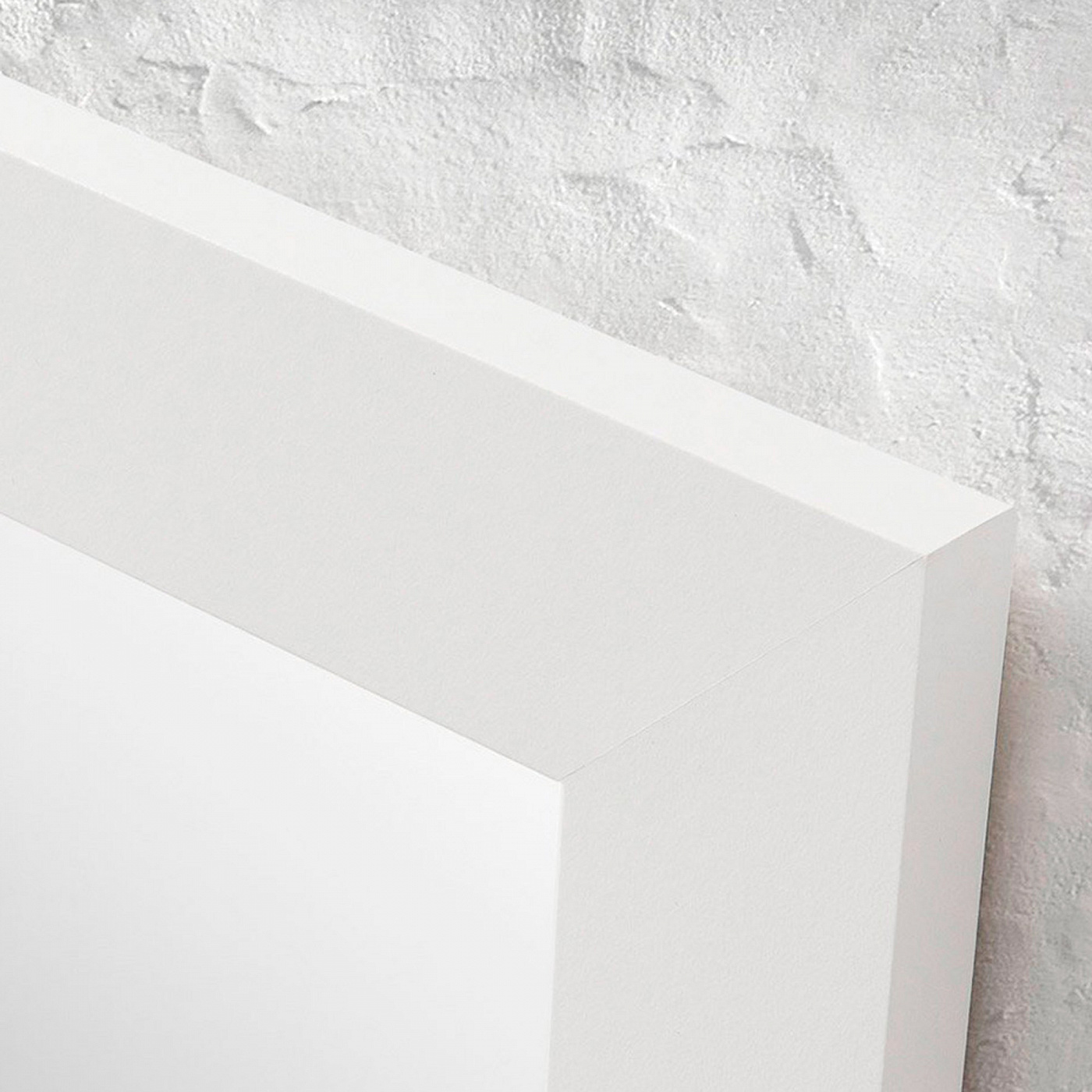 046164 Зеркало 47x57 белое La Forma Junko  - Вид №1