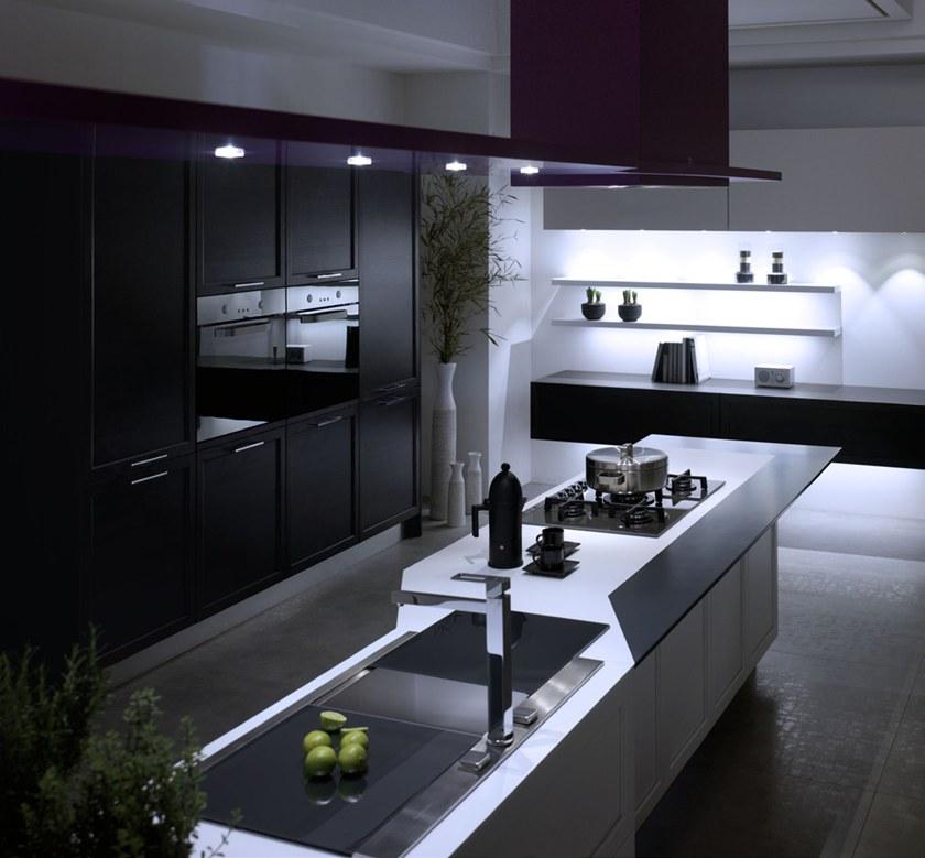 Floritelli Cucine Модульная кухня из ламината® с островом Free sun-id-1475512 - Вид №1