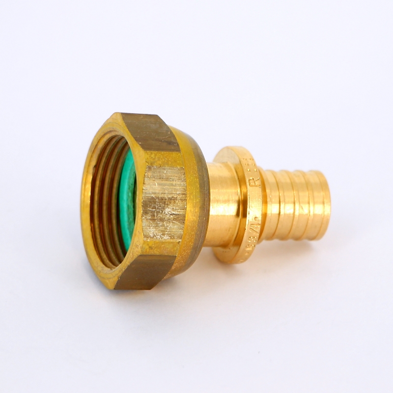 Муфта надвижная Rehau В 16х1/2" RX с накидной гайкой 366075 - Вид №3