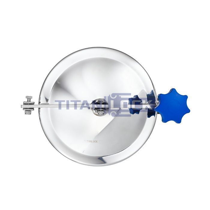 Люк круглый нержавеющий DN300, пласт.ручки, TLTK300S TITAN LOCK  - Вид №4