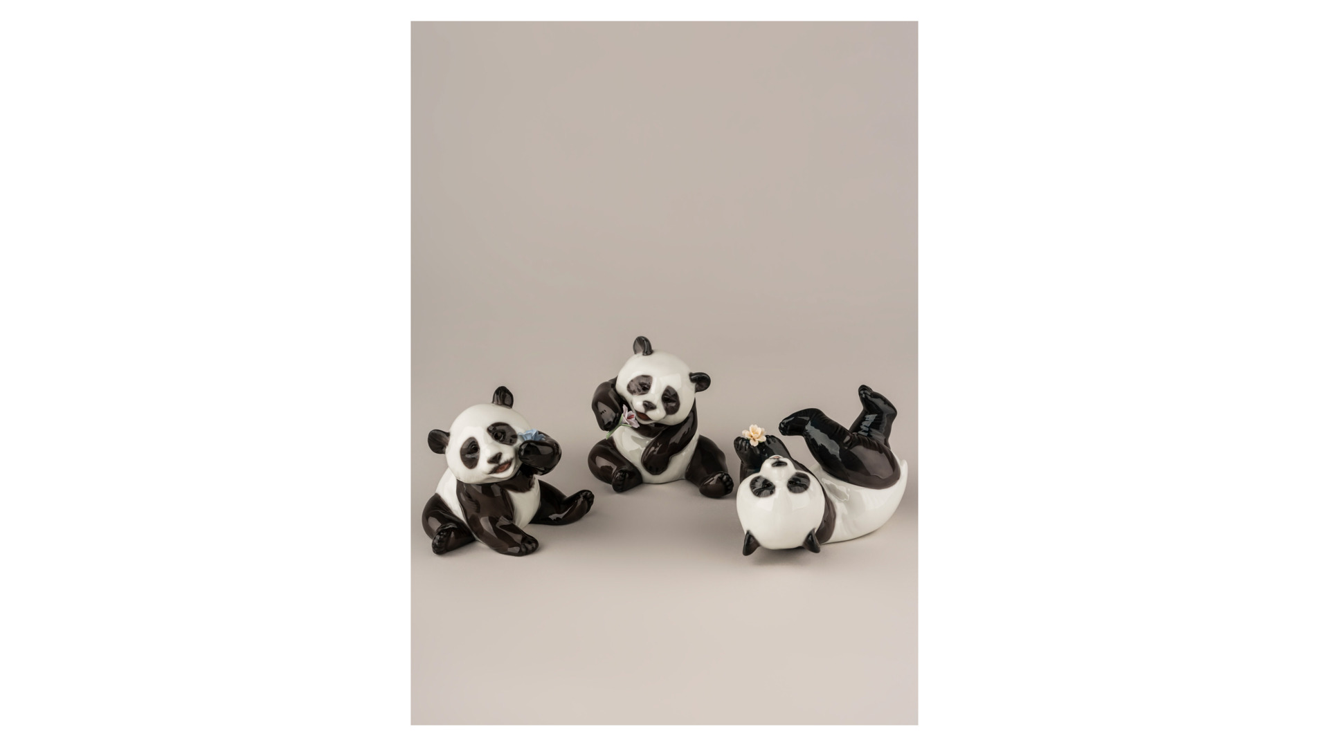 10669039 LLADRO Фигурка Lladro "Счастливая панда" 9x8см Фарфор Lladró  - Вид №5