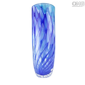 3566 ORIGINALMURANOGLASS Ваза Исландия - соммерсо - муранское стекло OMG 15 см
