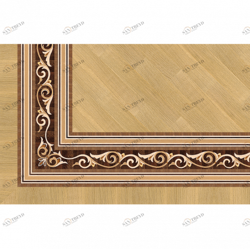 Бордюр Бустан Русская классика 16128