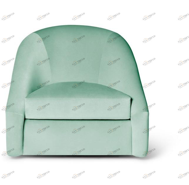 Munna Вращающееся кресло из бархата Fetiche sun-id-1364460