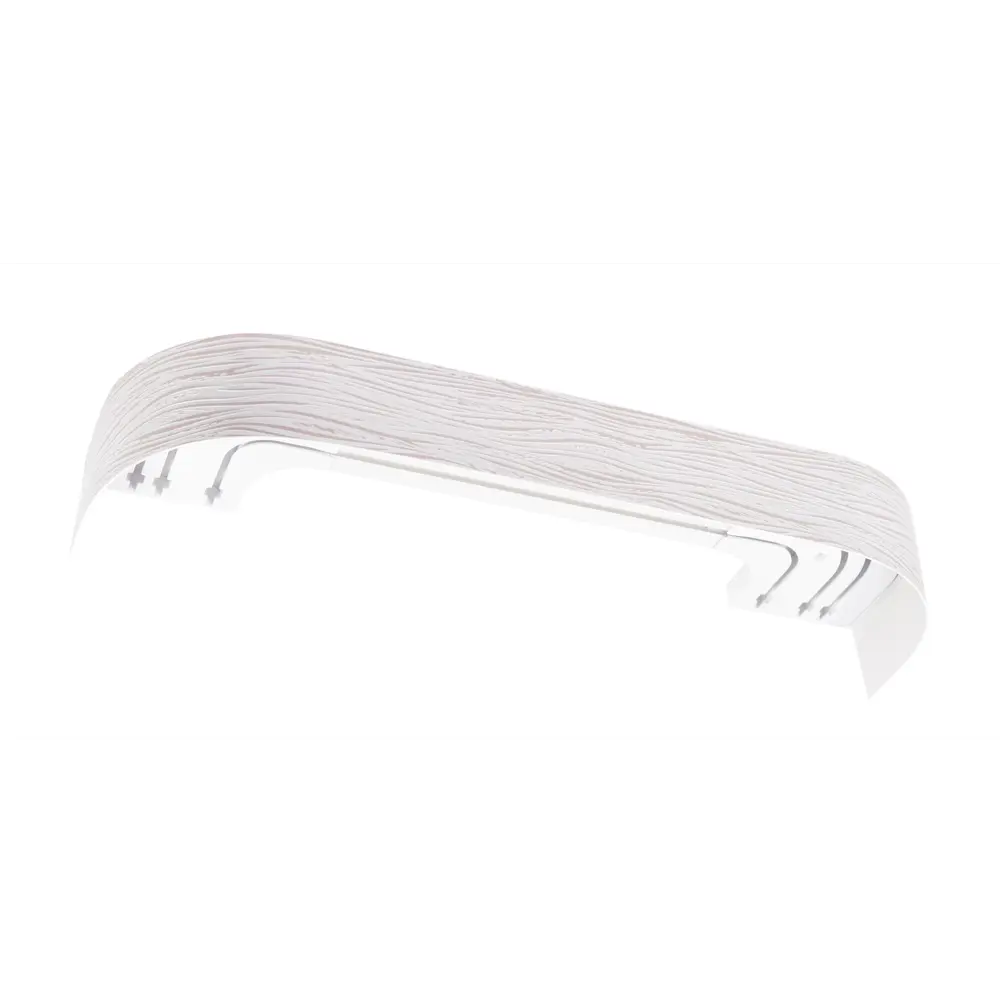 Карниз трехрядный Legrand Эдельвейс 240 см пластик цвет мокко DOMLEGRAND STLM-2193245