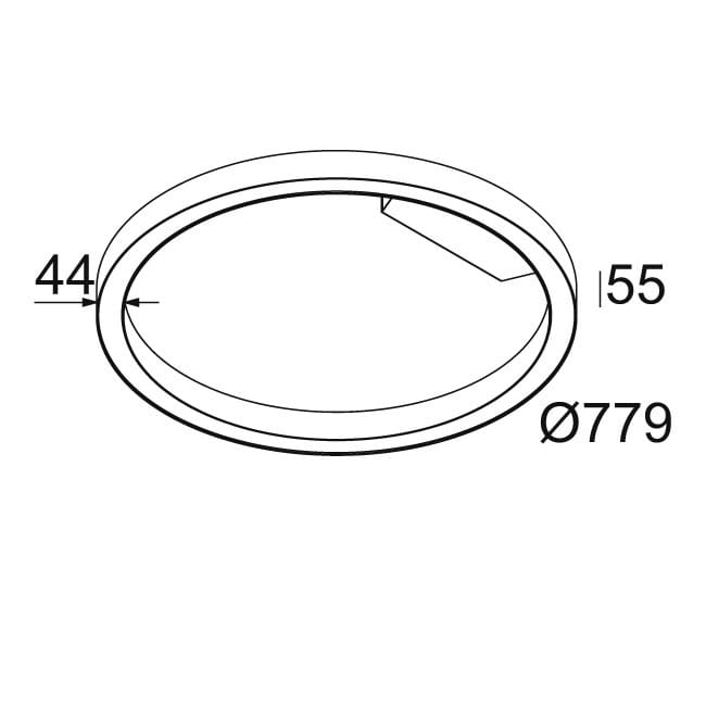Светодиодный потолочный светильник Deltalight Super-Oh ARCH-00047789 - Вид №6