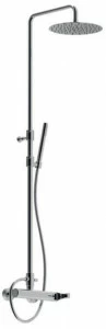 Rubinetteria Giulini Внешний душевой набор с ручным душем с верхним душем Ego F5708swc-s-25x