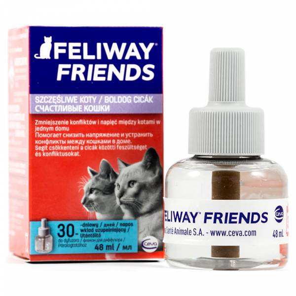 ПР0046826 Модулятор поведения кошек Феливей Friends, сменный флакон 48мл CEVA 