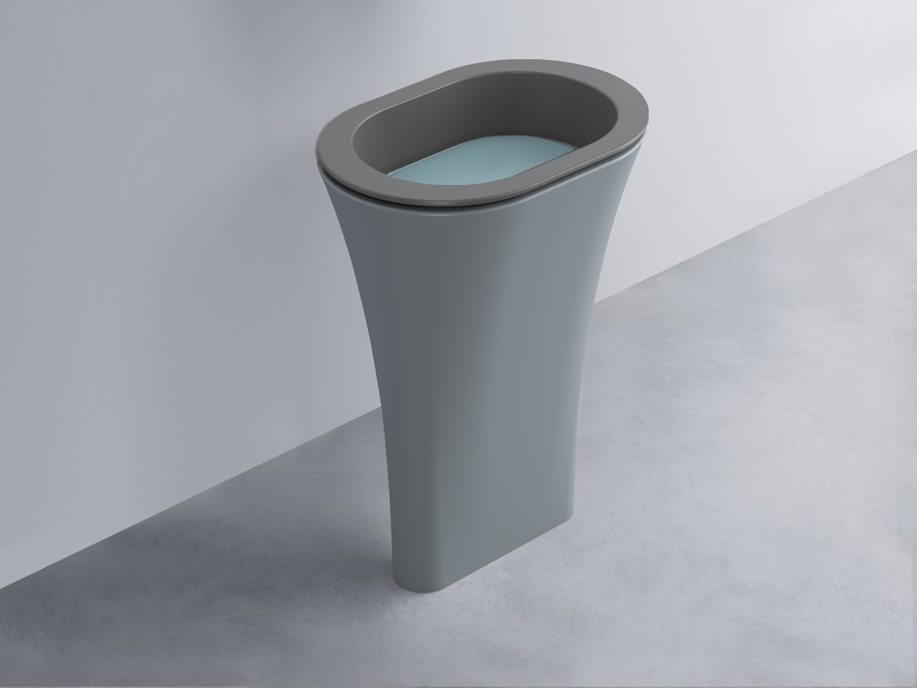 AMLA65-CM+AMPILO-PL+AMCOLO-BR Раковина Amedeo Ovale отдельностоящая cielo Enjoy + Amedeo Ceramica Cielo