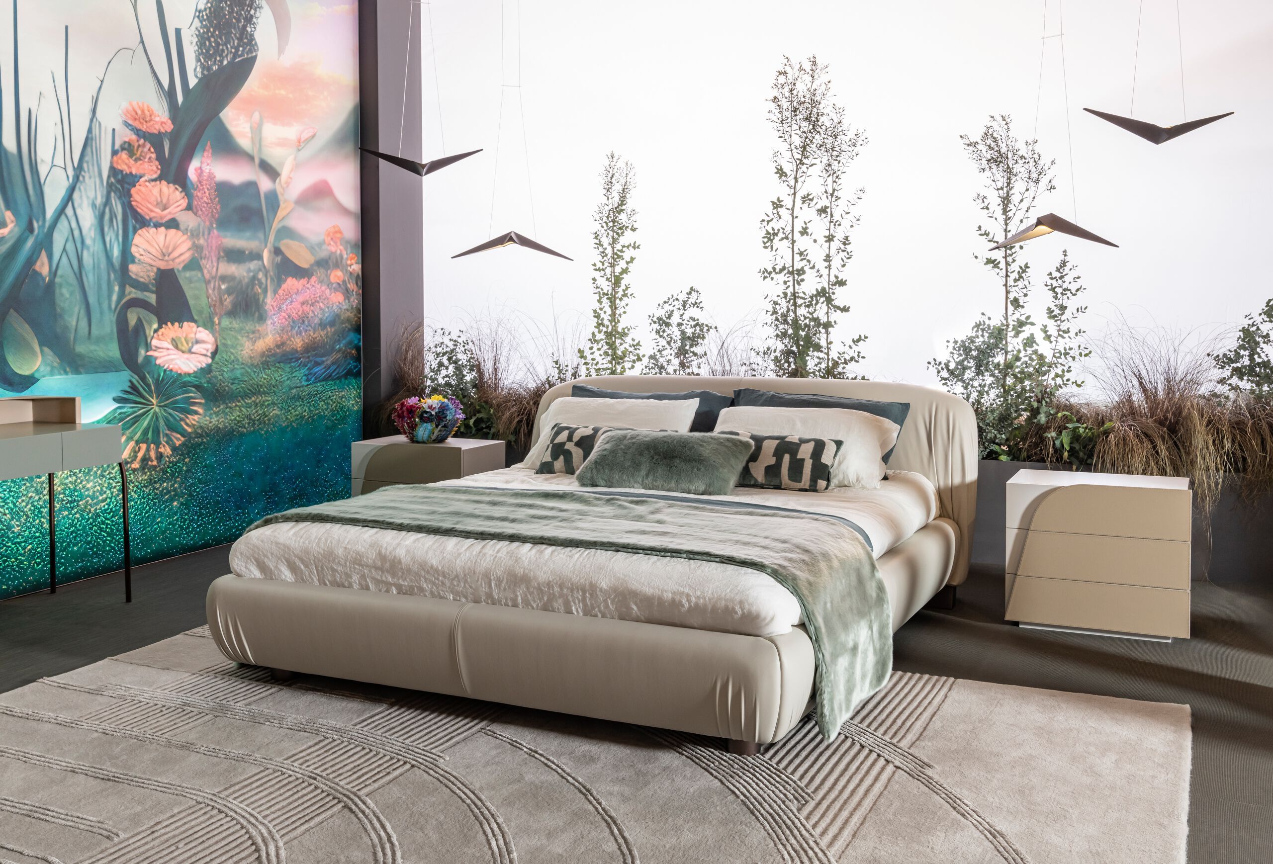 Прямоугольный шерстяной ковер ручной работы Bizzotto Italia Нара ARCH-00136310 - Вид №3