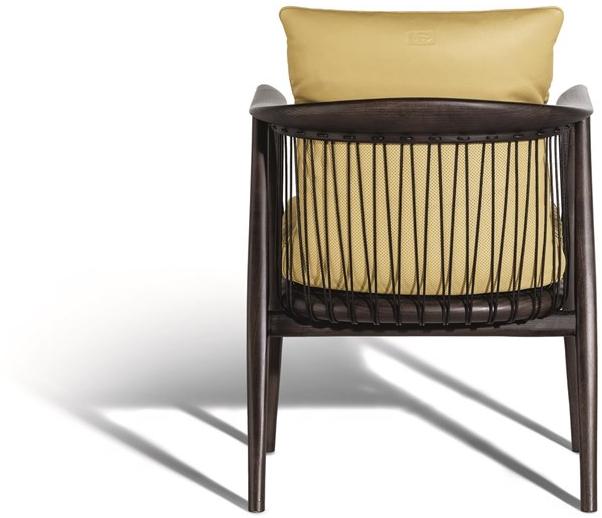 Poltrona Frau Кожаное кресло с подлокотниками La collezione - divani e poltrone sun-id-1424093 - Вид №4