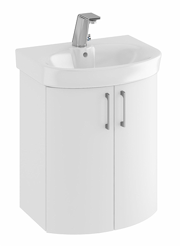 9616421001 Умывальник IDO Glow kit с основанием для умывальника, две дверцы 