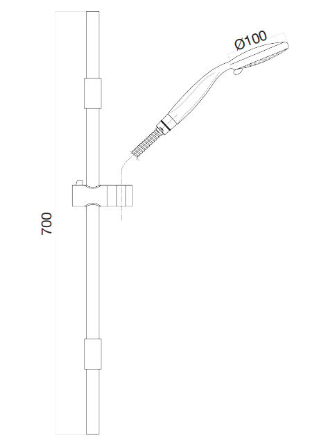 AC0589015 Душевая система , хром Webert #VALUE!  - Вид №1
