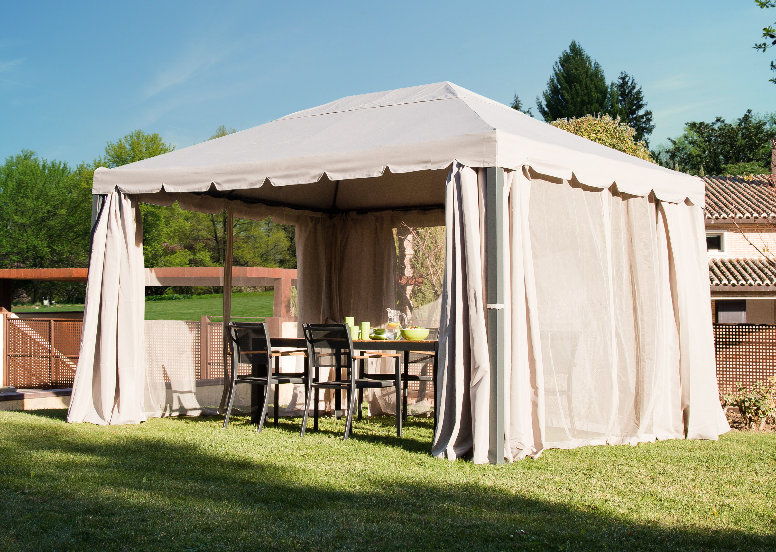 NATERIAL Ysis — павильон для сада с москитной сеткой 300×280×400 см 82232750 STLM-0022472 - Вид №7