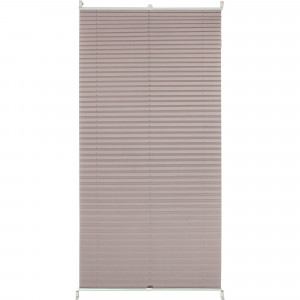 82057290 Штора плиссе «Плайн», 65х160 см, текстиль, цвет серый