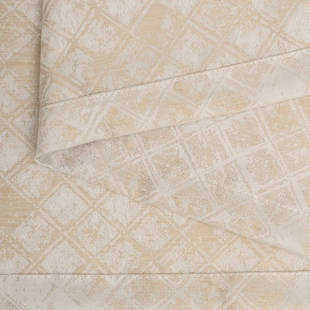 Штора на ленте Noida 140x280 см цвет бежевый AMORE MIO STLM-2097164 - Вид №3