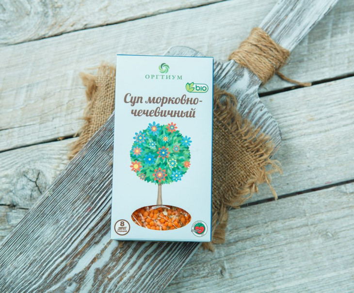 2047 Суп морковно-чечевичный Вкусляндия  - Вид №1