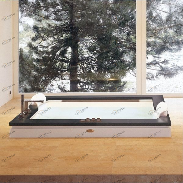 Ванна встроенная с гидромассажем "TOP" Aura Plus 9F43-535 Jacuzzi 9F43535