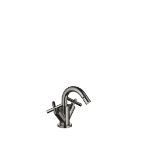 ТАРА Смеситель для биде на одно отверстие со сливом - Темный Хром