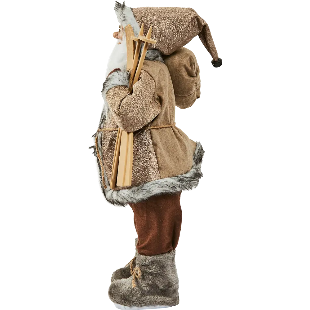 87547270 Фигура декоративная Санта в бежевом 60см STLM-1505450 Santreyd Christmas - Вид №3